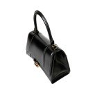 バレンシアガ アワーグラス トップハンドル バッグ シャイニーカーフスキン